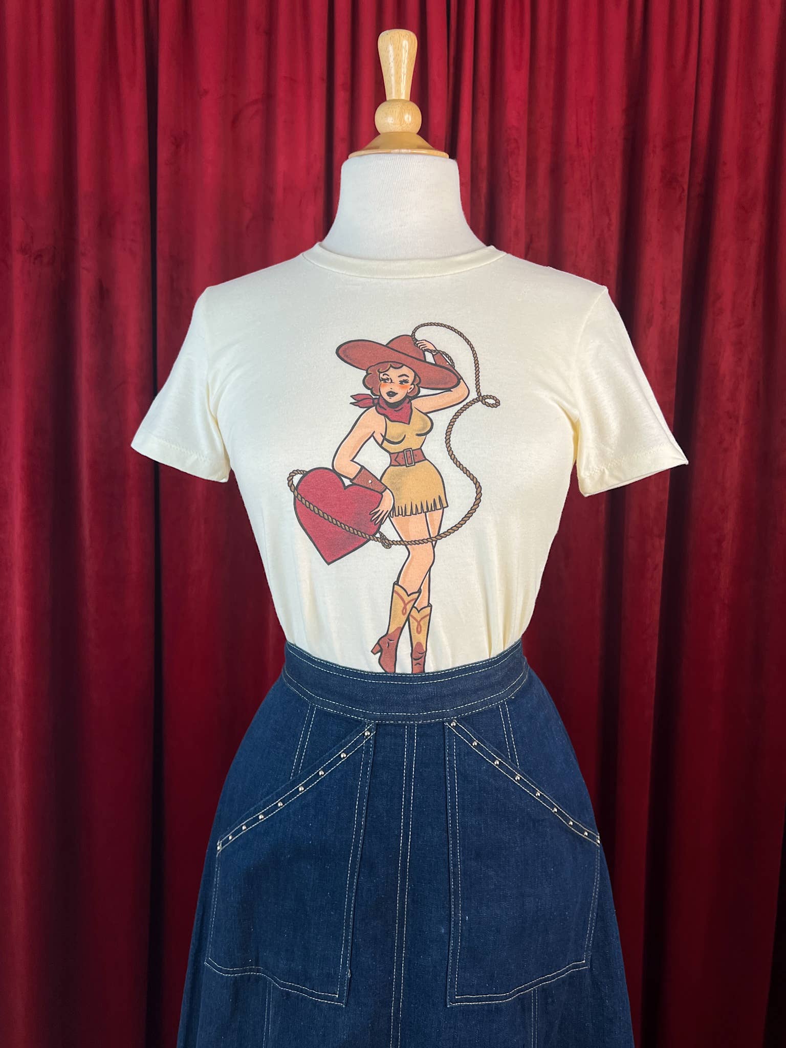 Heart Bandit Fitted Tee