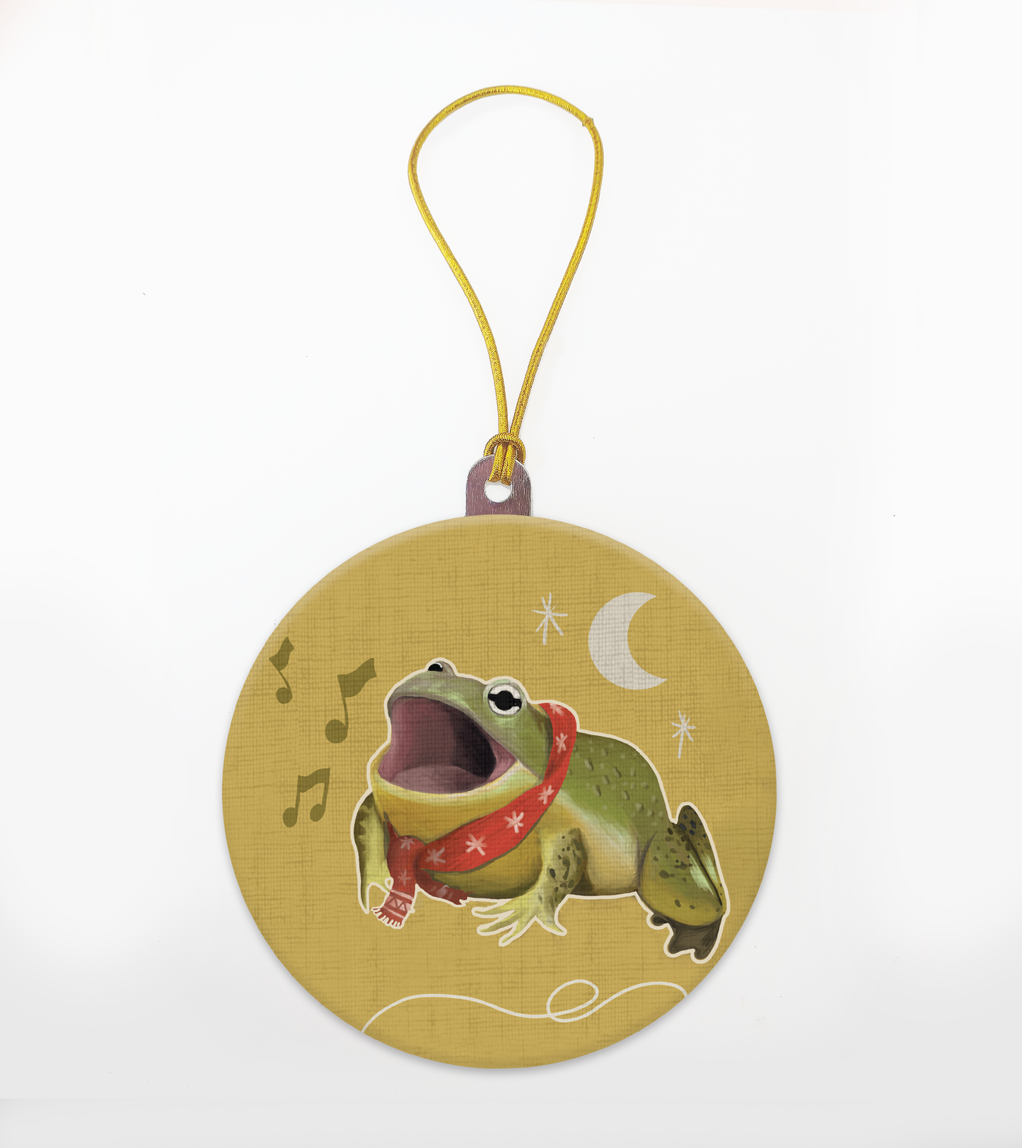 Christmas Ornaments - Frogs, Raccoons, and Opossums