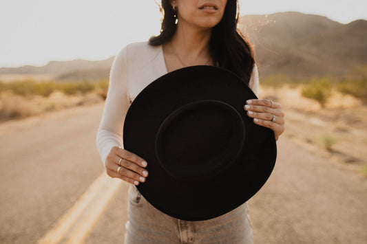 Unisex Western Gambler Cowboy Hat