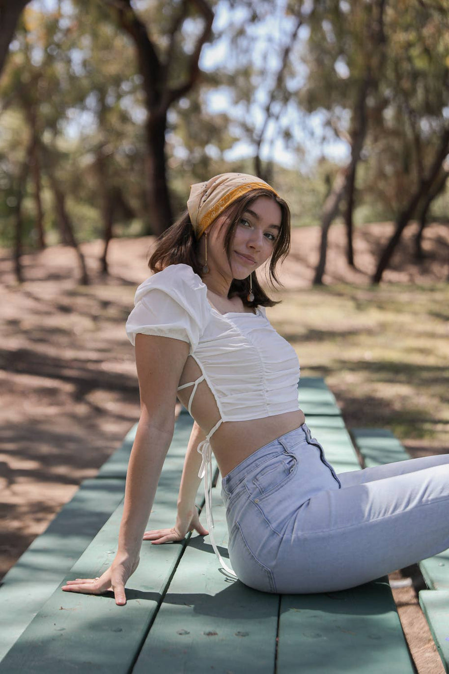 Vintage Two-Tone Bandana