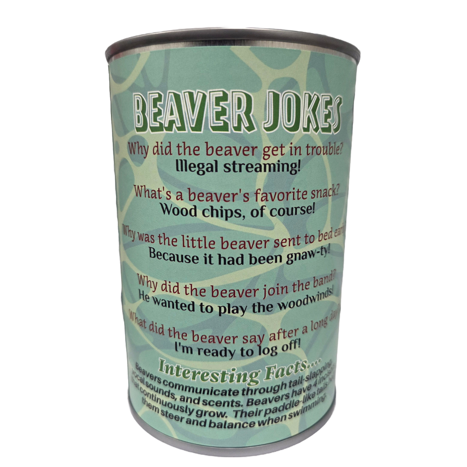 Chipper the Canned Beaver