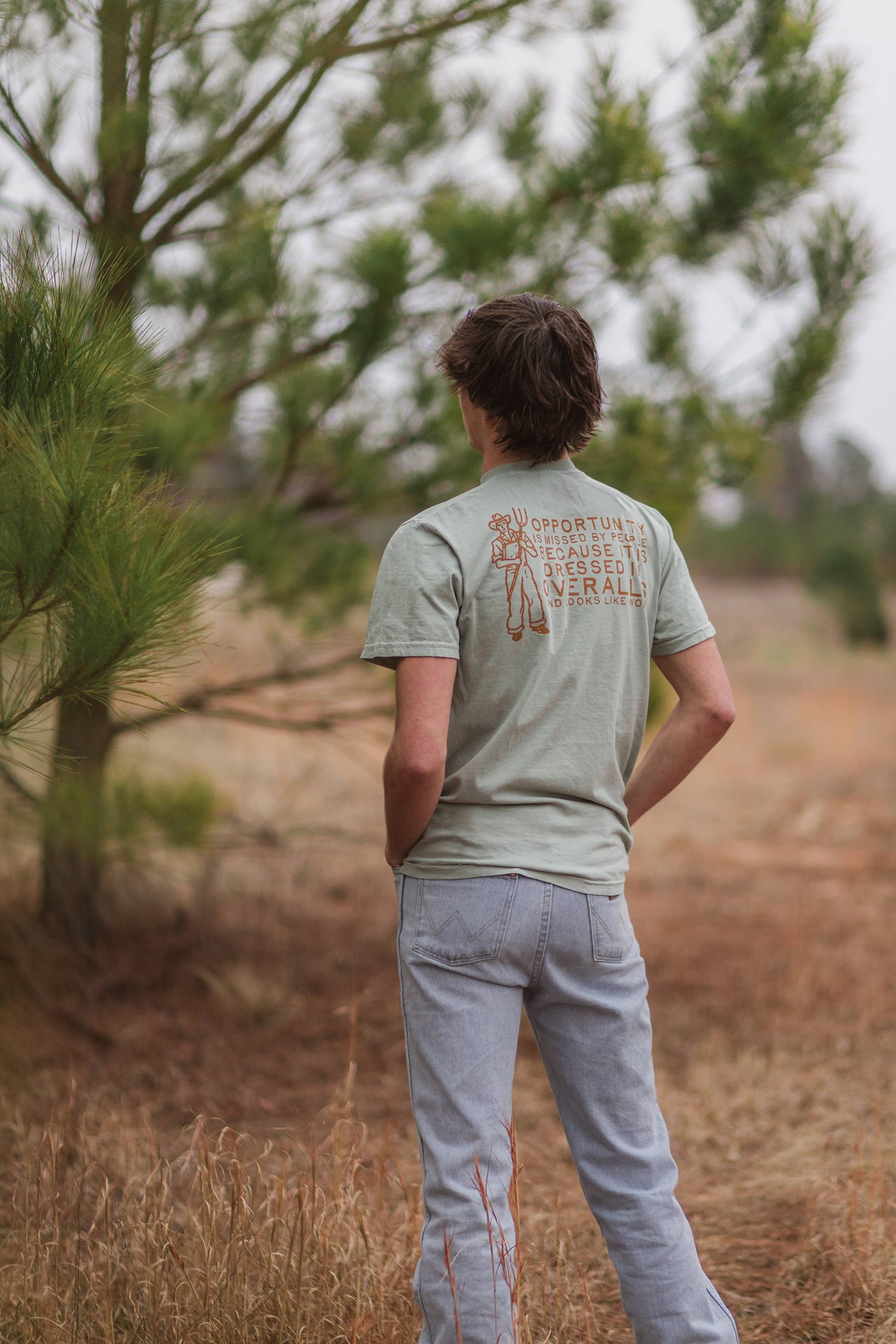 Opportunity and Overalls T-shirt