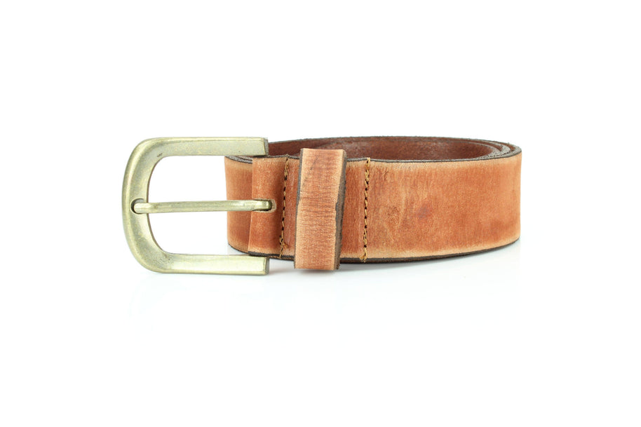 Distressed Leather Belt
