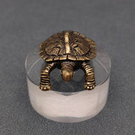 Turtle Brass Figurine