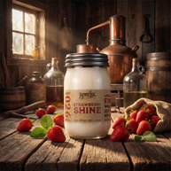 Strawberry Shine - 16oz. Soy Wax, Wood Wick Candle