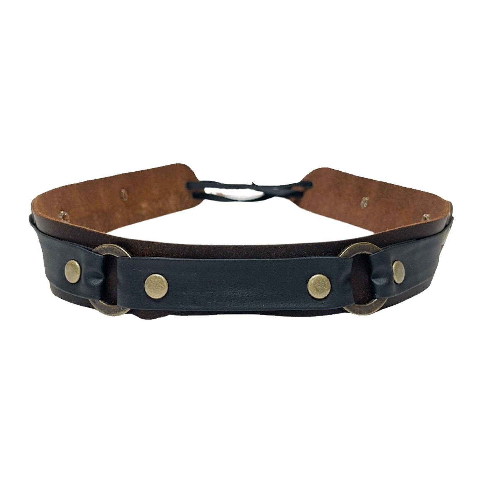 Genuine Leather Hat Band - Style SR2