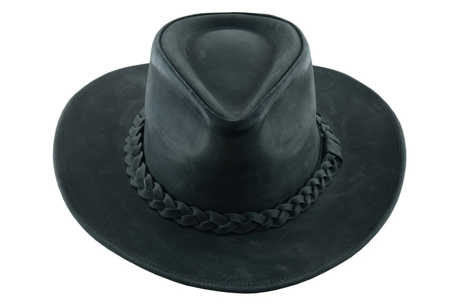 THUNDER Leather Cowboy Hat