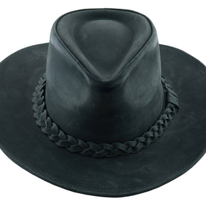 THUNDER Leather Cowboy Hat