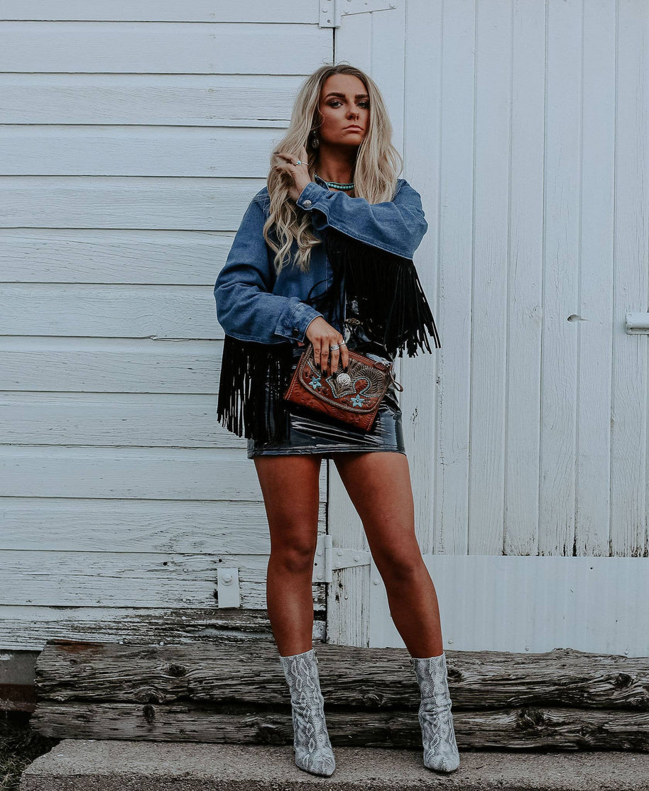 Desert Wildflower Small Crossbody Bag/Wallet