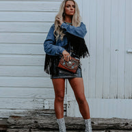 Desert Wildflower Small Crossbody Bag/Wallet