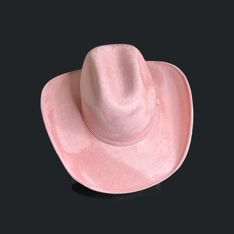 Vegan Suede Cowboy Hat 