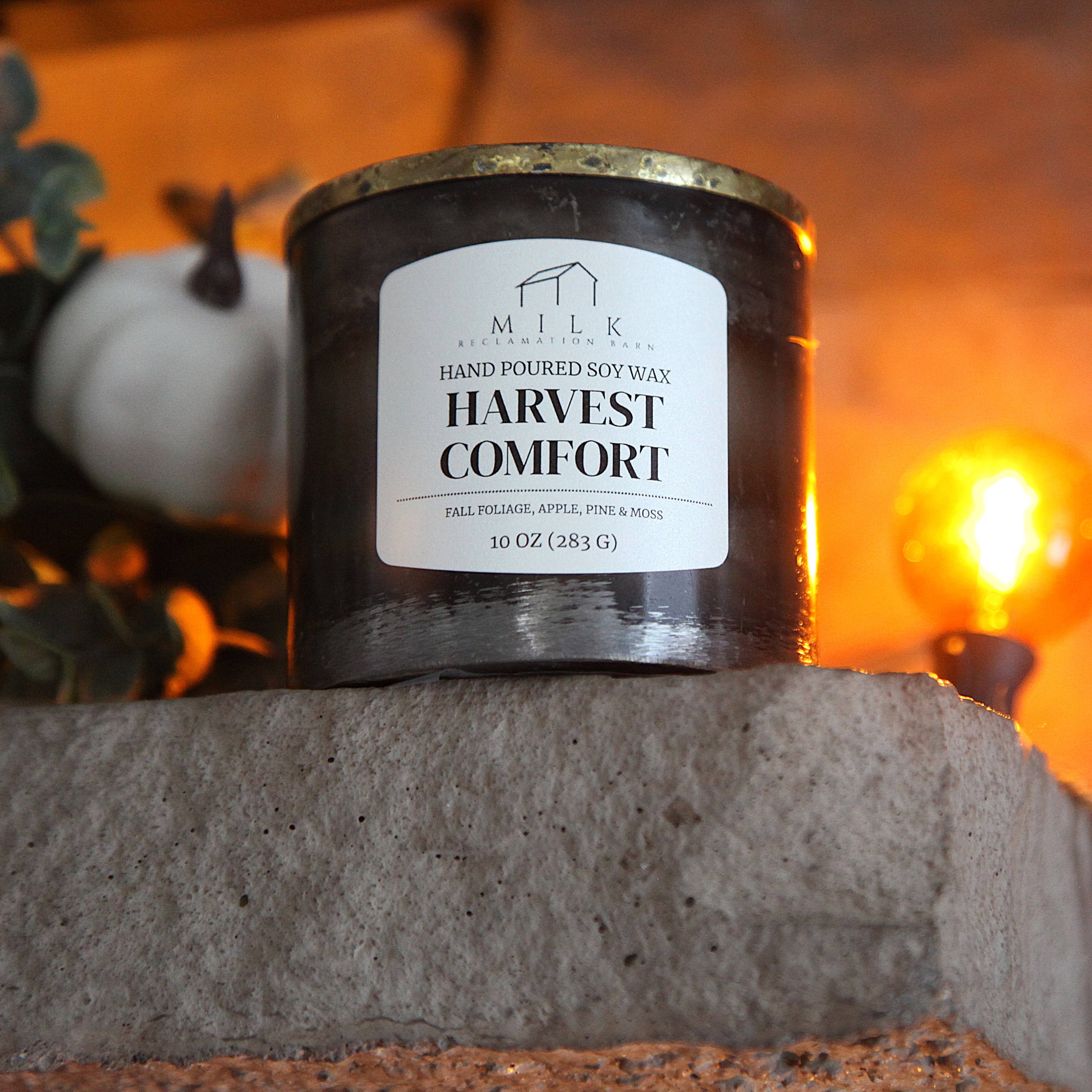 Rustic Barn Metal Candle - 10 oz: Santal & Rosewood