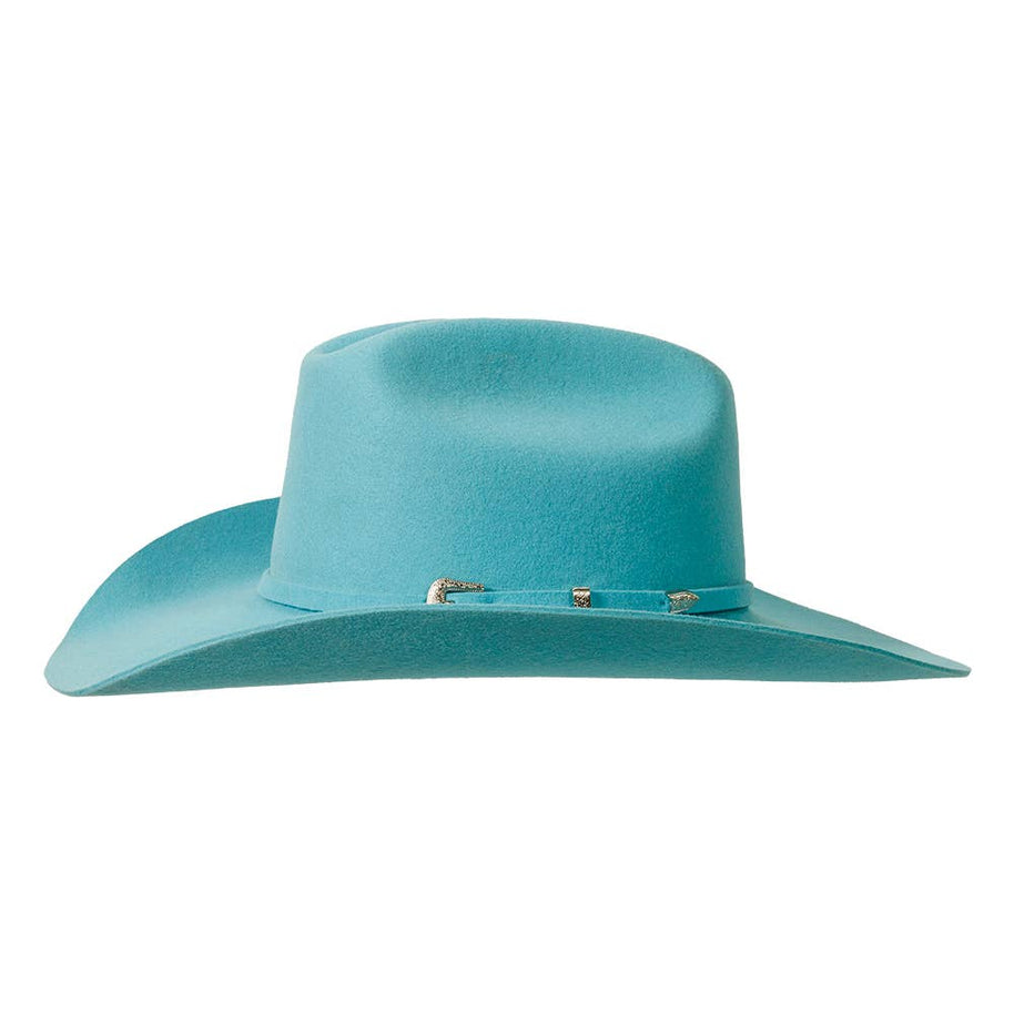 100% Wool Felt Western Cattleman hat