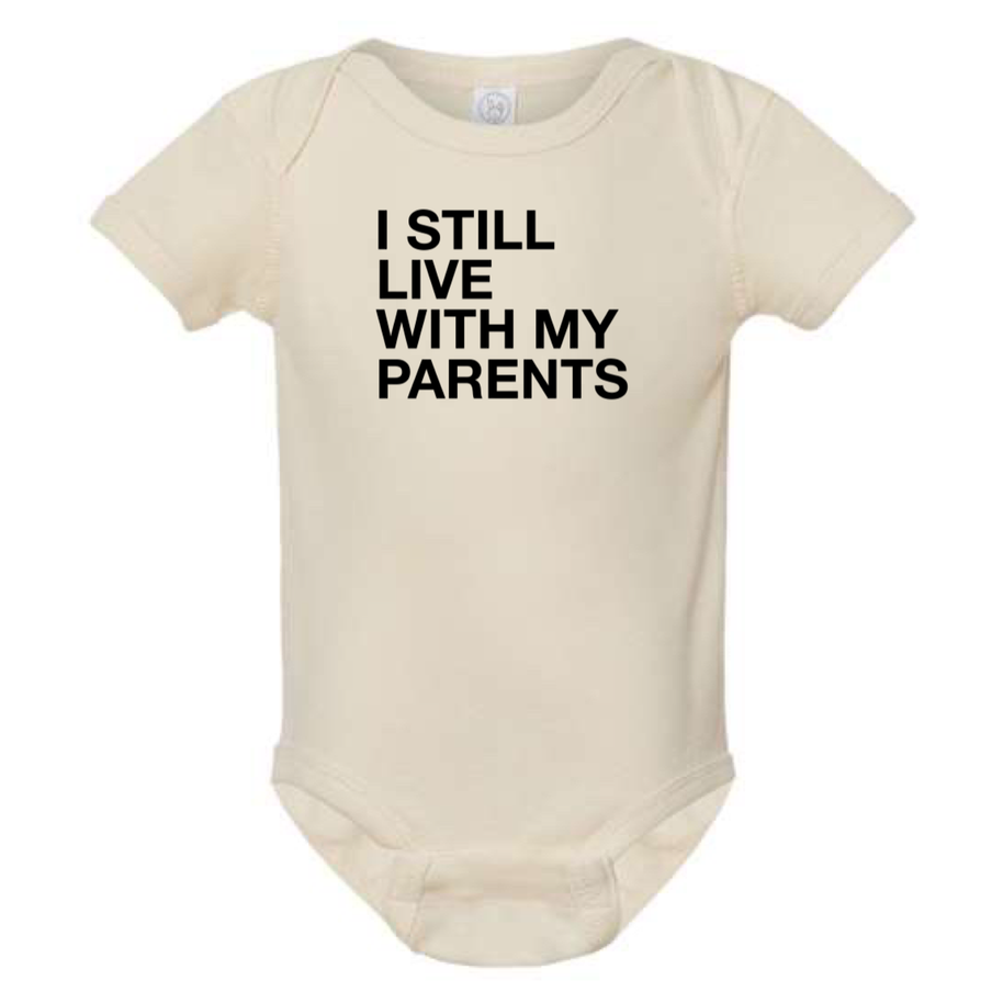 Live with Parents Onesie