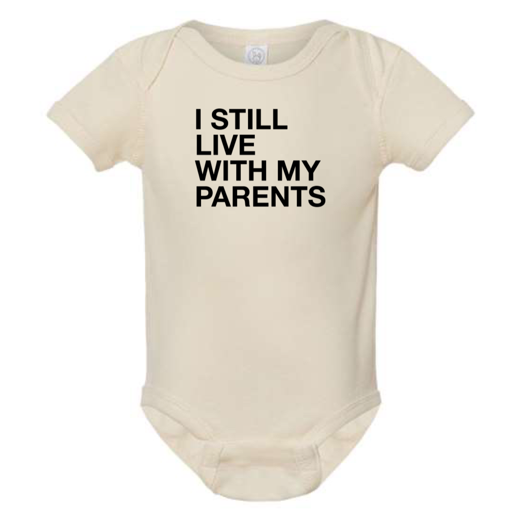 Live with Parents Onesie