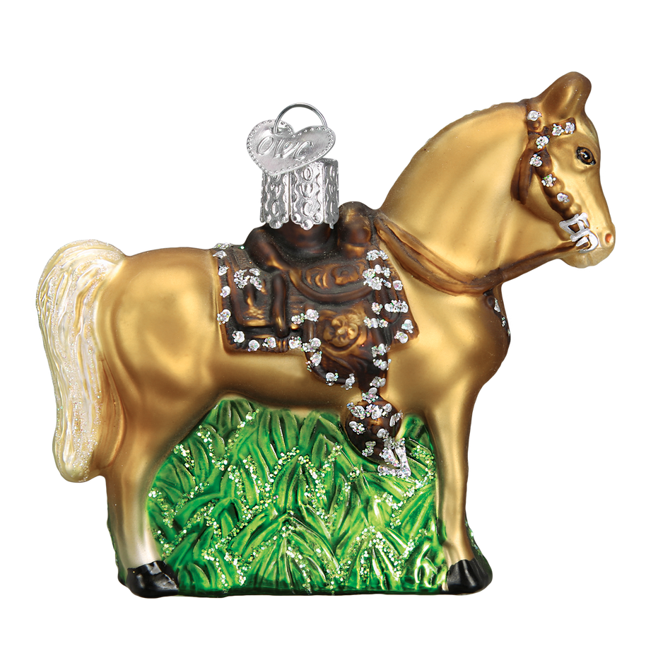 Western Horse Ornament
