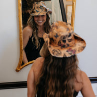 Trace Straw Western Drifter Cowboy Hat