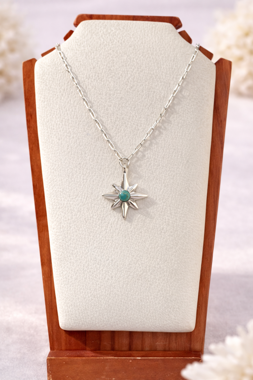 Grand Canyon Turquoise Star Dainty Necklace