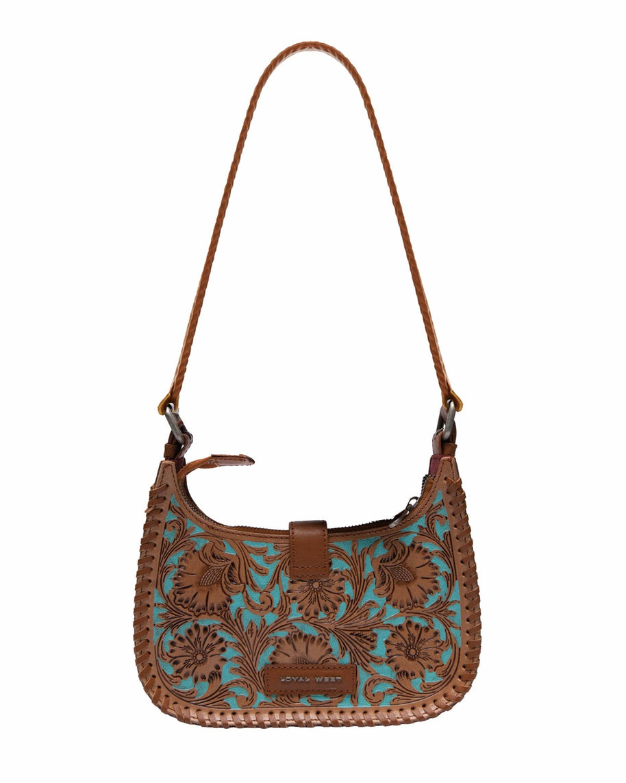 Loyal West Dannia Purse, Med, Whiskey & Water