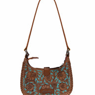Loyal West Dannia Purse, Med, Whiskey & Water