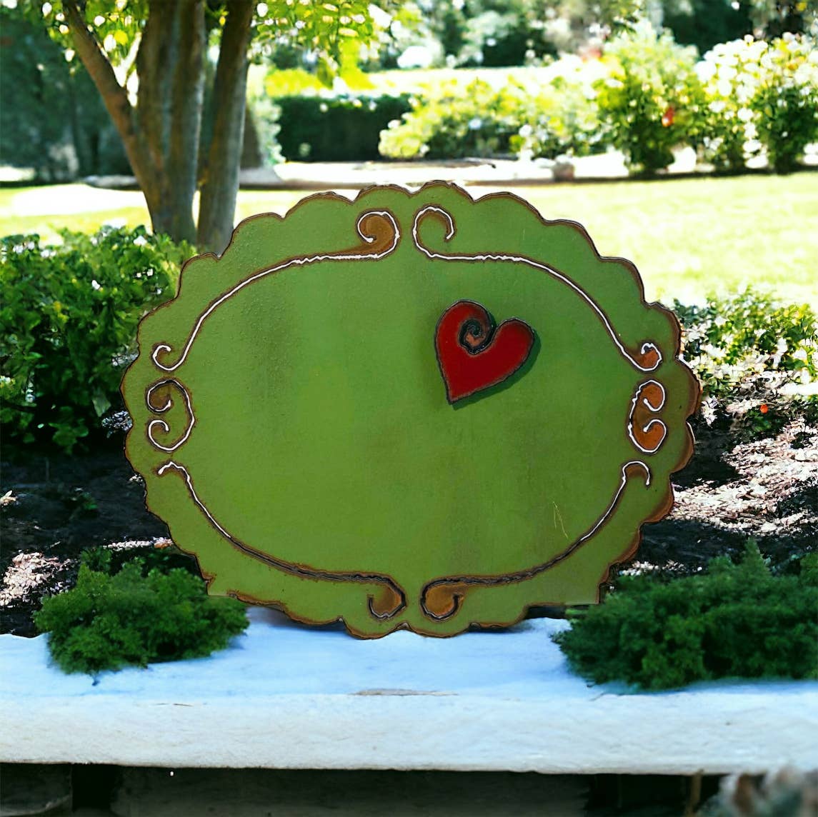 Metal Heart Picture Frame with Magnet