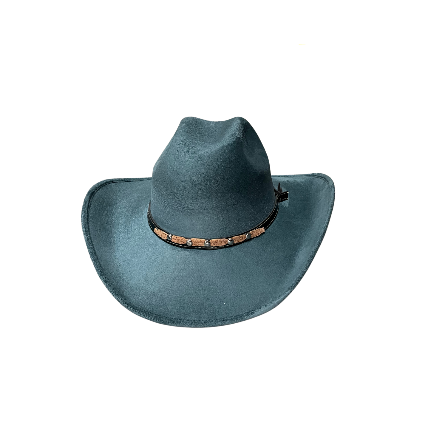 Unisex Vegan Suede Western Cowboy Hats