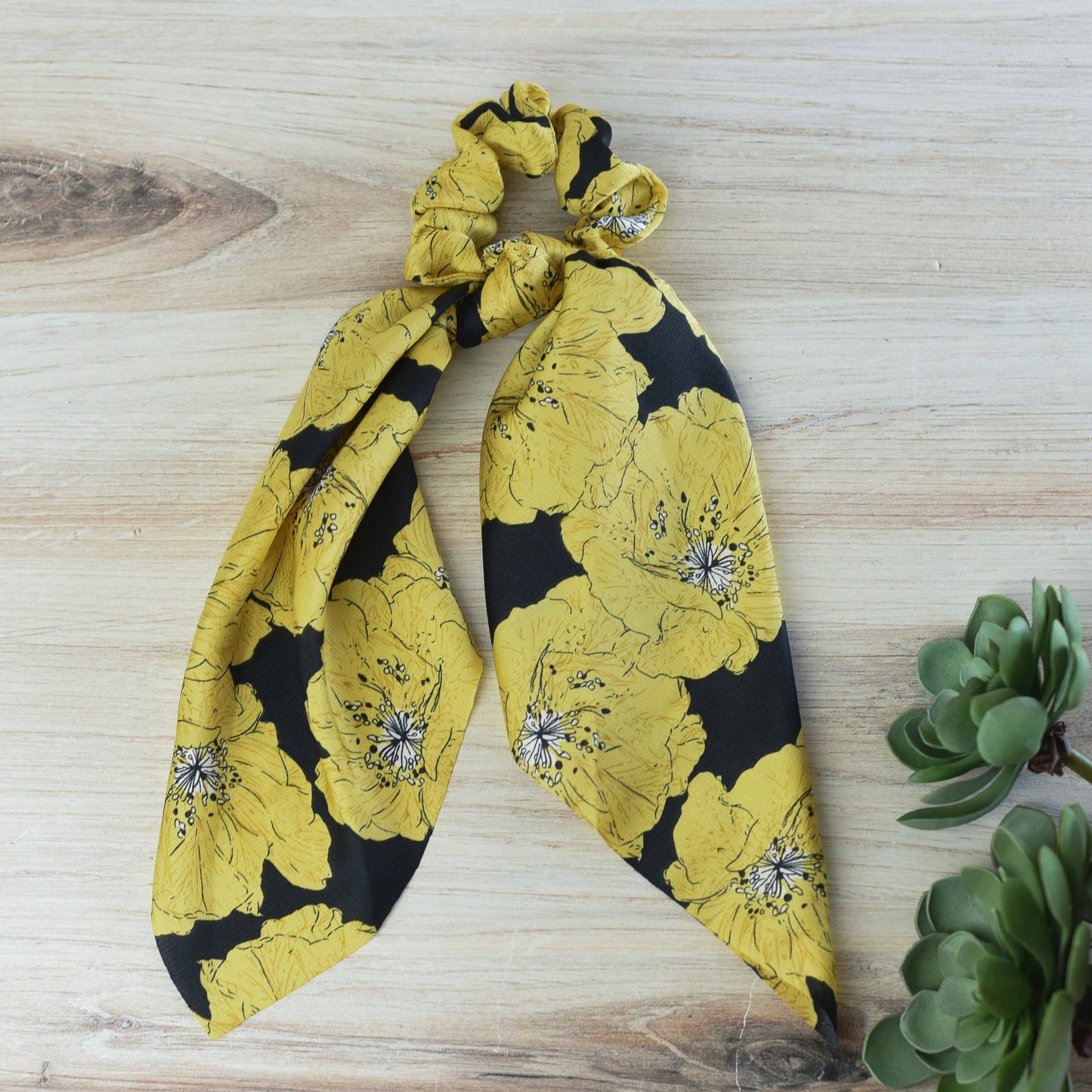 Large Hibiscus Flower Hair Scarves