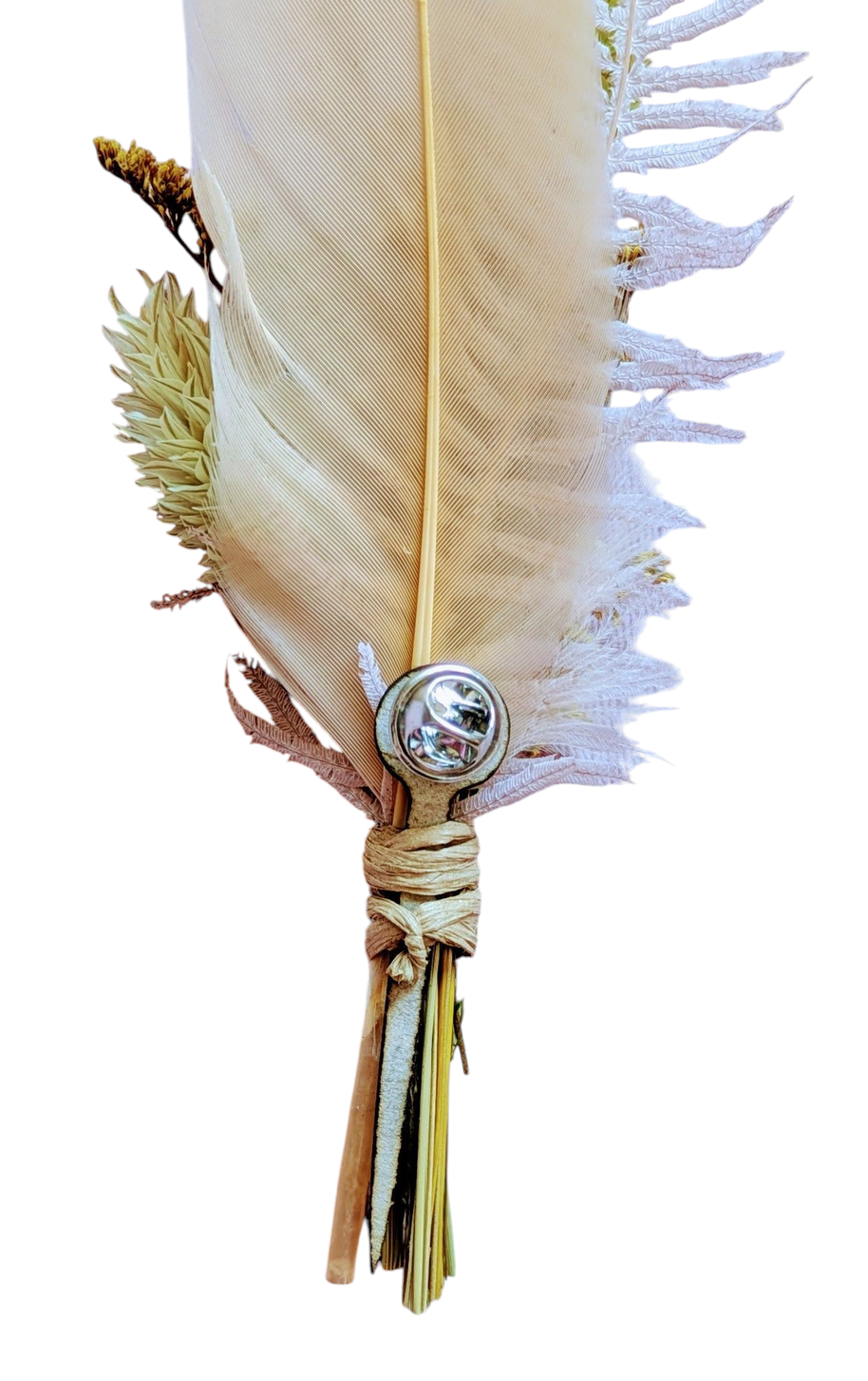 Florals and Feathers Hat pins - Bold Colors