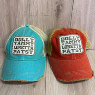 Dolly Tammy Loretta Patsy snapback Hat