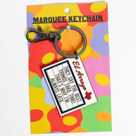 Always Late Marquee Keychain