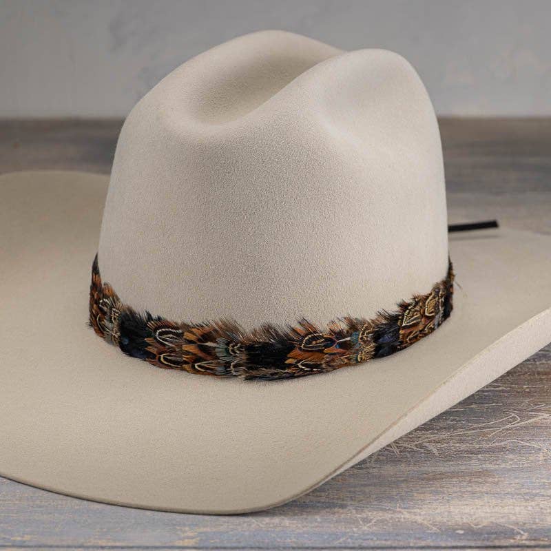Shea Feather Hat Band