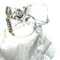 Handmade Glam Pyrite Bracelet