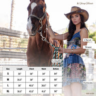 Babydoll Dress Denim Yoke