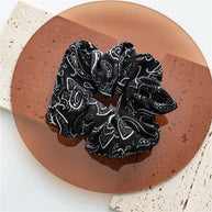 Paisley Print Scrunchies