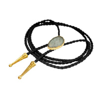 Gemstone Bolo Tie - Aquamarine