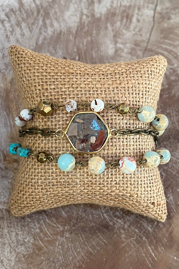 Janet Bracelet Imperial Jasper