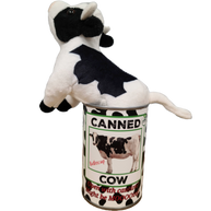 Canned Cow Stuffed Animal