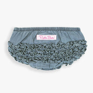 Light Denim RuffleButt Bloomer