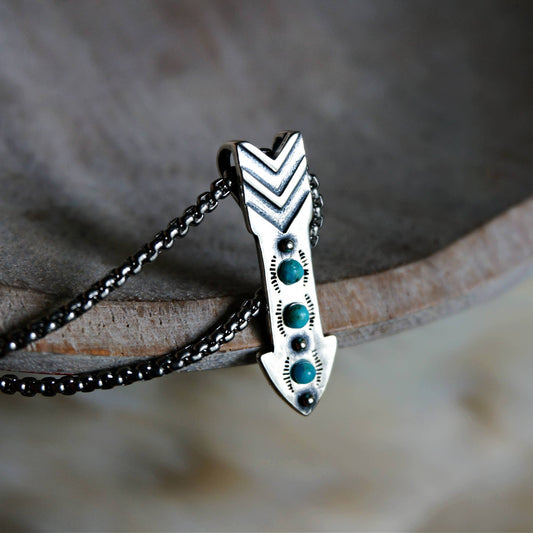 Arrowhead Turquoise Necklace