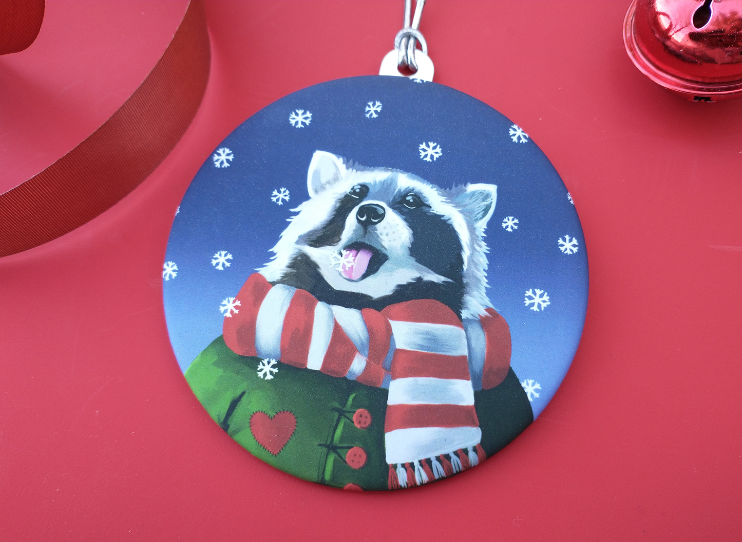 Christmas Ornaments - Frogs, Raccoons, and Opossums