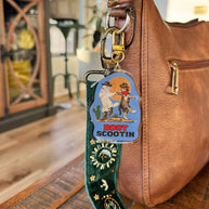 Boot Scootin Kitties Keychain/ Bag Accessory