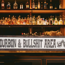 Bourbon & BS Sign