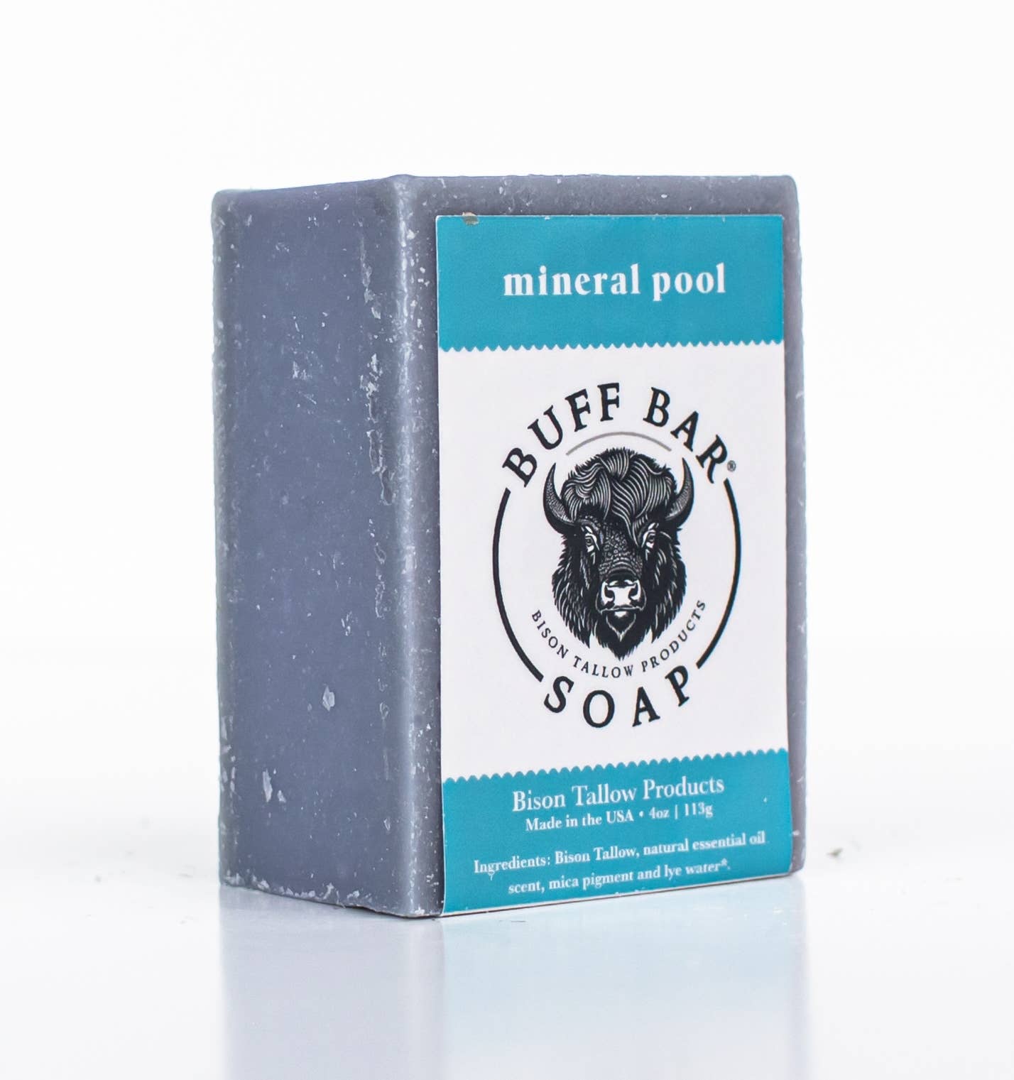 Mineral Pool Bison Tallow Soap Bar
