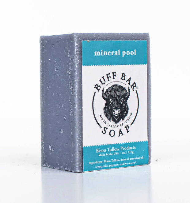 Mineral Pool Bison Tallow Soap Bar