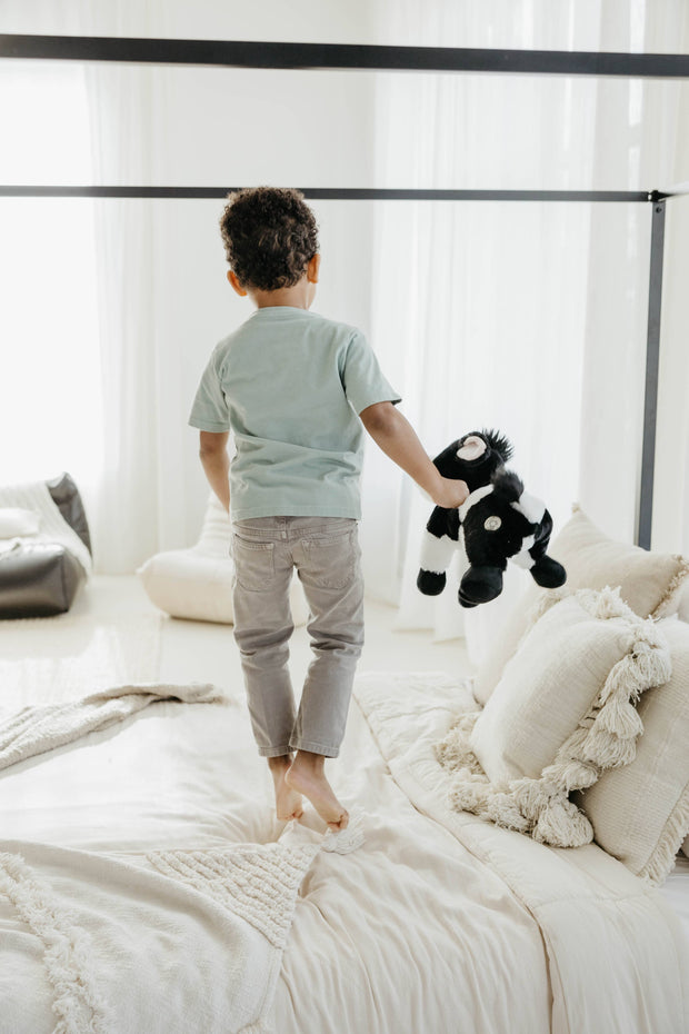 12" Wild Onez Cow Animal Stuffed plush