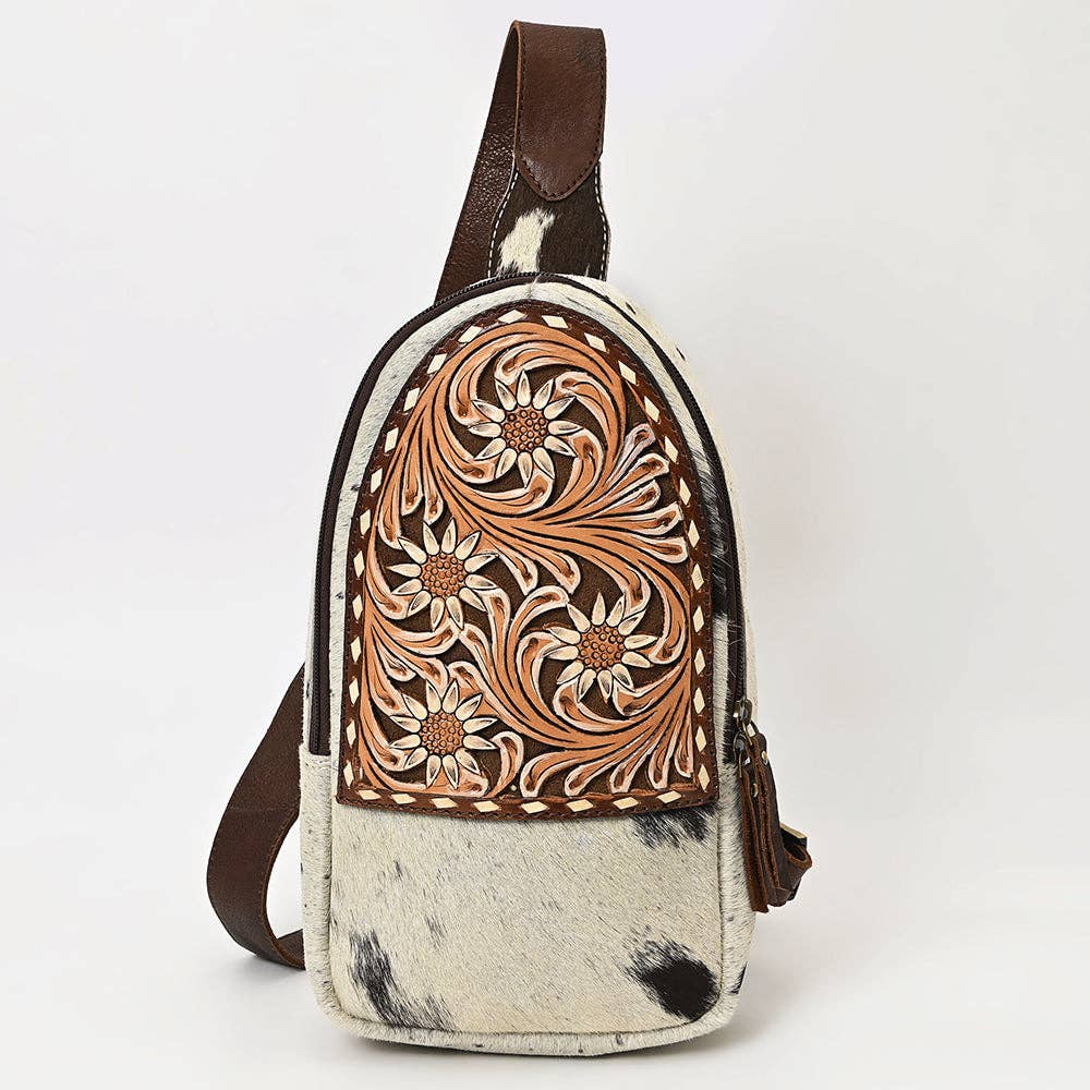 Western Leather Sling Bag ADBGA547