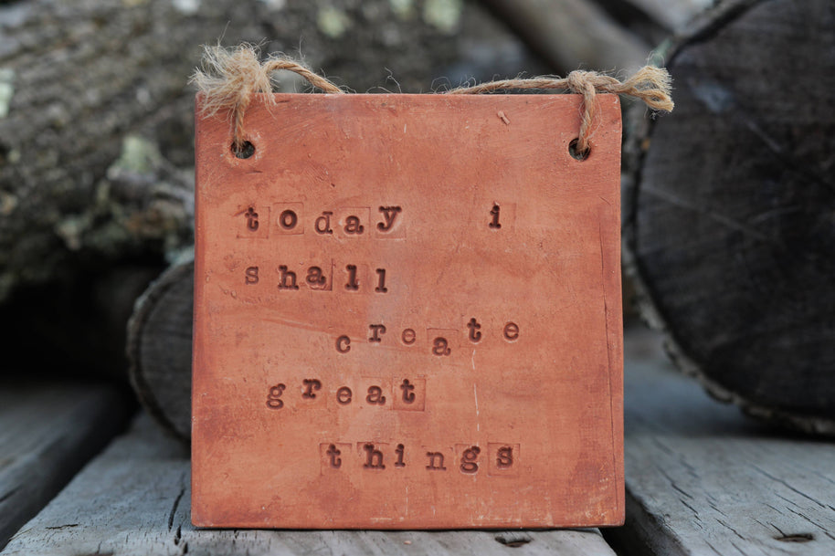 Text Tiles - WANDERLUST & ADVENTURE