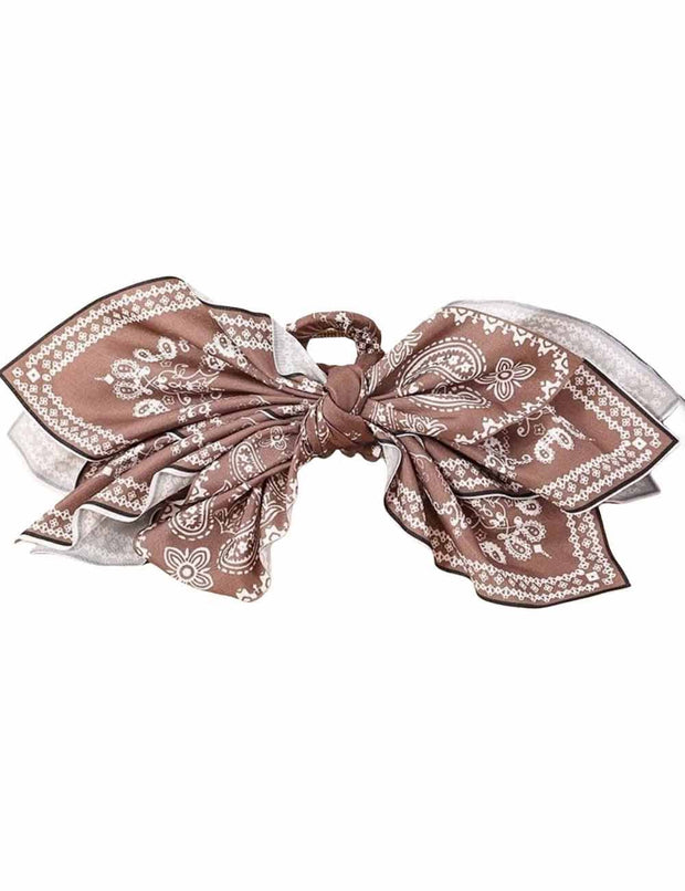 Paisley Print Hair Clip, Several Colors