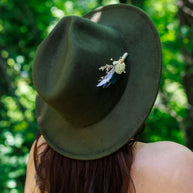 The Mini Pinny - Mini bullet casing hat pin
