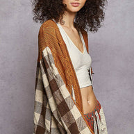 Knit Cardigan with Embroidery